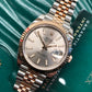 2021 Rolex Datejust 126331 Sundust Rose Gold Fluted 41mm Two Tone Jubilee Wristwatch with Box and Papers - HASHTAGWATCHCO