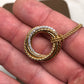 David Yurman Crossover Pendant 18K Yellow Gold with Diamonds 21mm Necklace - HASHTAGWATCHCO