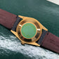 1989 Rolex Oyster Perpetual 67518 Champagne Dial 18K Yellow Gold Wristwatch - HASHTAGWATCHCO