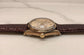 1988 Rolex Date 15037 Oyster Perpetual Silver Dial 14K Yellow Gold Wristwatch - HASHTAGWATCHCO