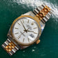 1987 Rolex Datejust 16013 White Dial Two Tone Jubilee Automatic Wristwatch