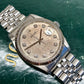1996 Rolex Datejust 16234 Jubilee Diamond Dial White Gold Bezel Automatic Wristwatch