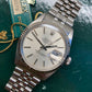 1984 Rolex Datejust 16014 Silver Dial Jubilee Fluted Bezel Steel Wristwatch with Tag