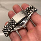 1984 Rolex Datejust 16014 Silver Dial Jubilee Fluted Bezel Steel Wristwatch with Tag