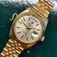 1976 Rolex President Day Date 1803 Silver Minute Track Dial Wristwatch with Papers