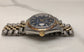 1972 Rolex Datejust 1601 Blue Mosaic Dial Two Tone Jubilee Fluted Automatic Wristwatch