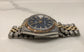 1972 Rolex Datejust 1601 Blue Mosaic Dial Two Tone Jubilee Fluted Automatic Wristwatch