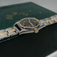1946 Rolex Oyster Viceroy 3559 Black Gilt Two Tone Stretch Bracelet Wristwatch - Hashtag Watch Company