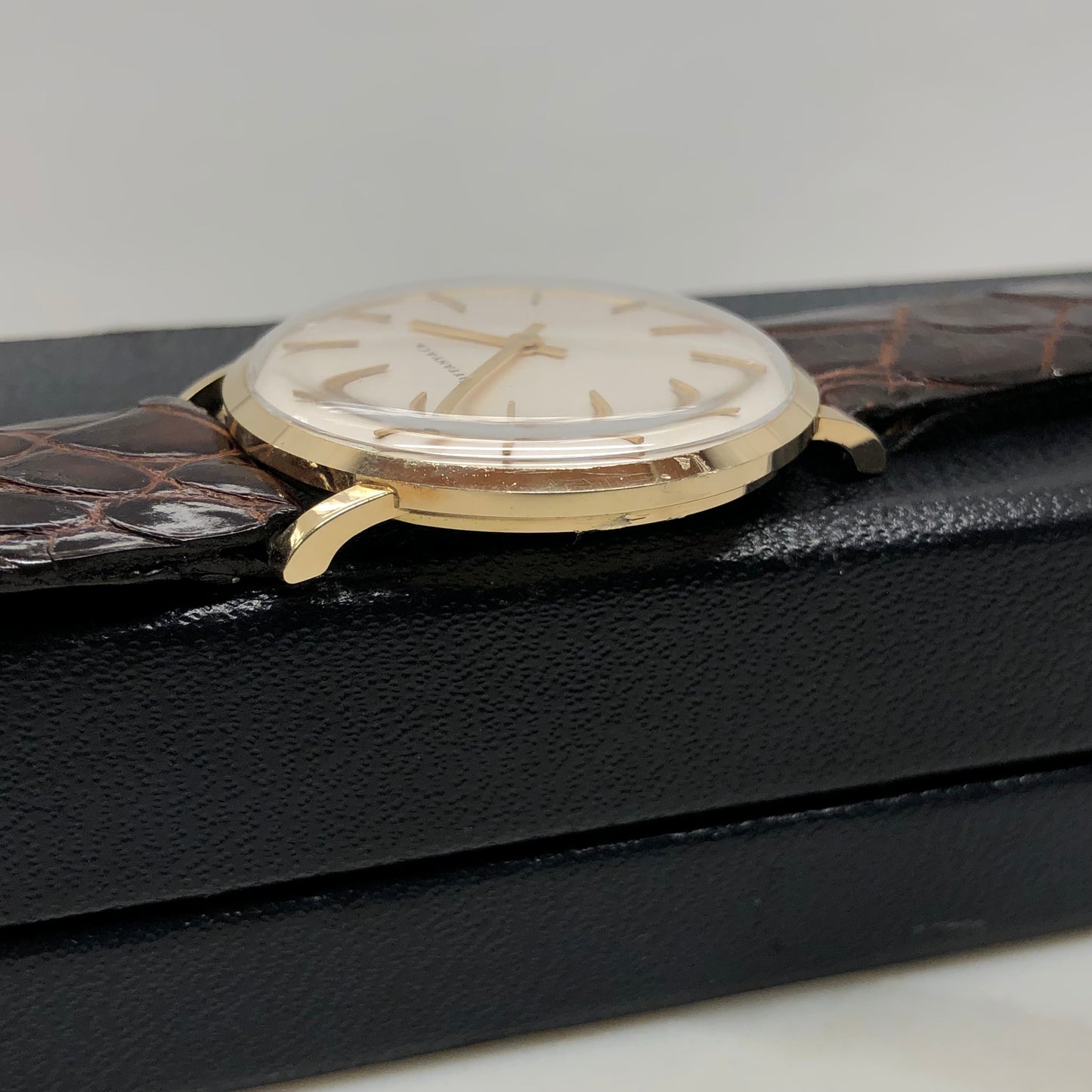 1971 Tiffany & Co. 14K Yellow Gold Dress Wristwatch with Original Box - Hashtag Watch Company