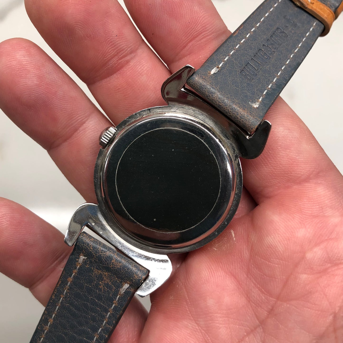 1934 Omega Scarab CK2014 Caliber 26.5 S0B T2 Art Deco Mechanical Vintage Wristwatch