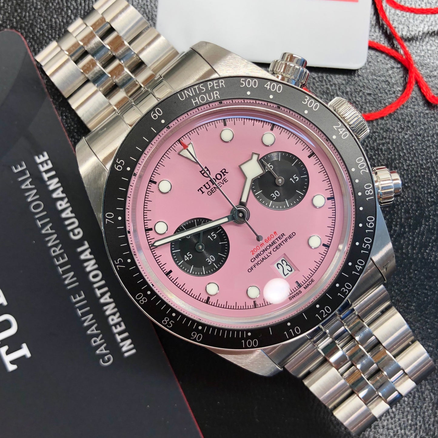 2024 Tudor Black Bay Chrono 79360N Flamingo Pink Dial Steel with Box and Papers