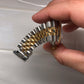 1990 Rolex Datejust 16233 Silver Stainless Steel Gold Two Tone Jubilee Wristwatch - HASHTAGWATCHCO