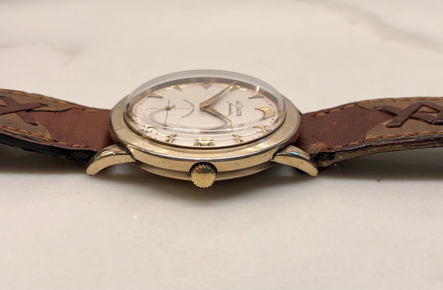 1950s LeCoultre Master Mariner Gold Filled Caliber K813 Automatic Wristwatch