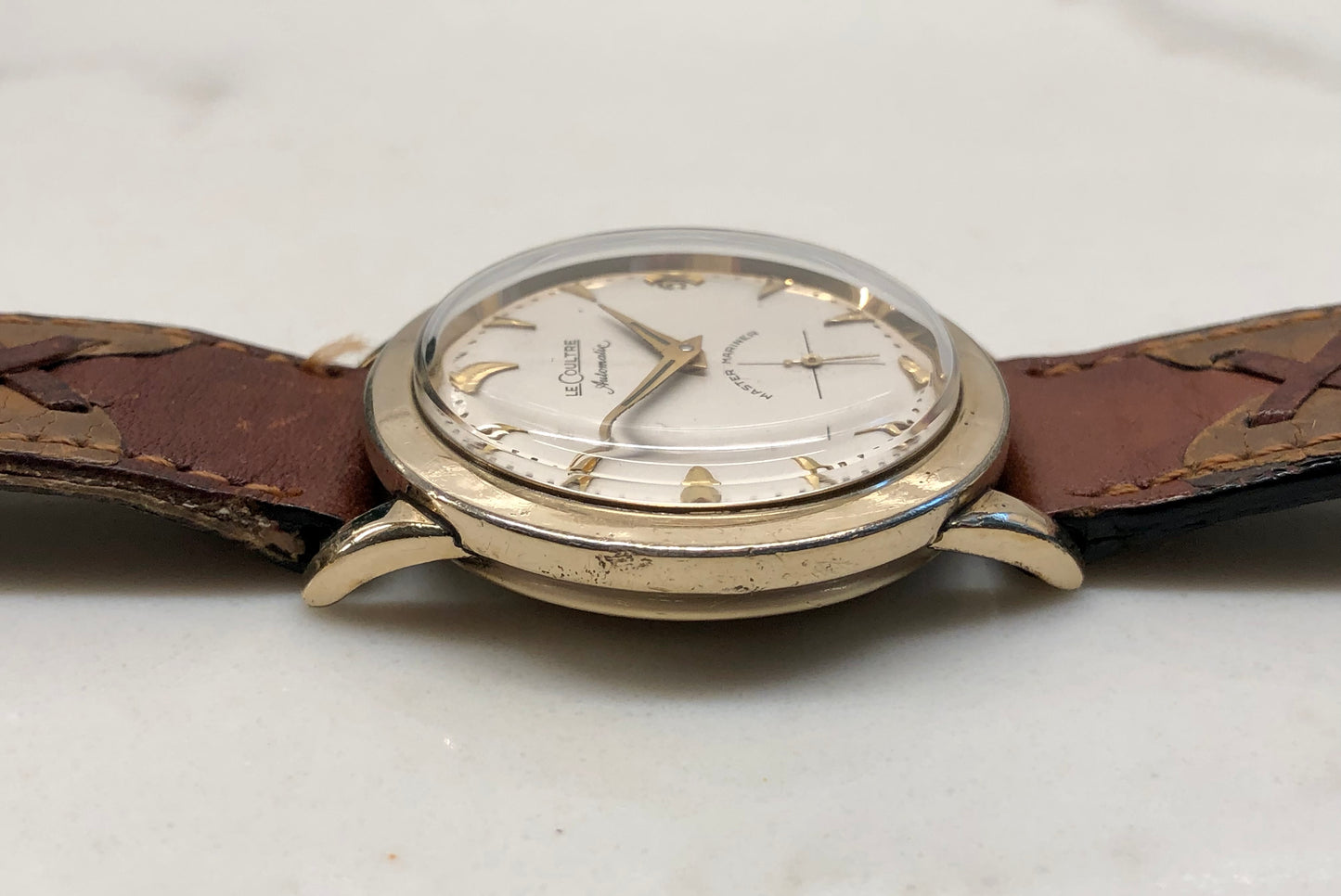 1950s LeCoultre Master Mariner Gold Filled Caliber K813 Automatic Wristwatch