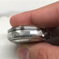 1958 Rolex Date 6535 Steel Engine Turned Oyster Roulette Wheel Automatic Wristwatch