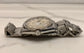 1958 Rolex Date 6535 Steel Engine Turned Oyster Roulette Wheel Automatic Wristwatch