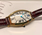 2002 Cartier Tonneau 2451D 18K Yellow Gold Collection Privée Wristwatch with Box and Papers - HASHTAGWATCHCO