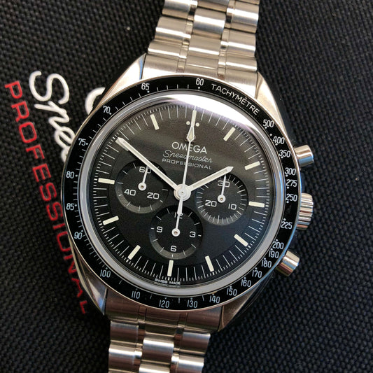 2021 Omega Speedmaster Moonwatch 310.30.42.50.01.002 Co-Axial Master 42mm Wristwatch with Box Papers - Hashtag Watch Company