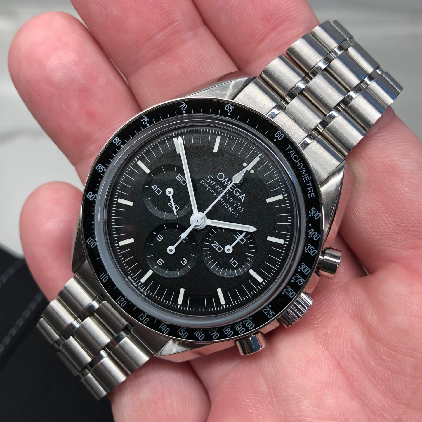 2021 Omega Speedmaster Moonwatch 310.30.42.50.01.002 Co-Axial Master 42mm Wristwatch with Box Papers - Hashtag Watch Company