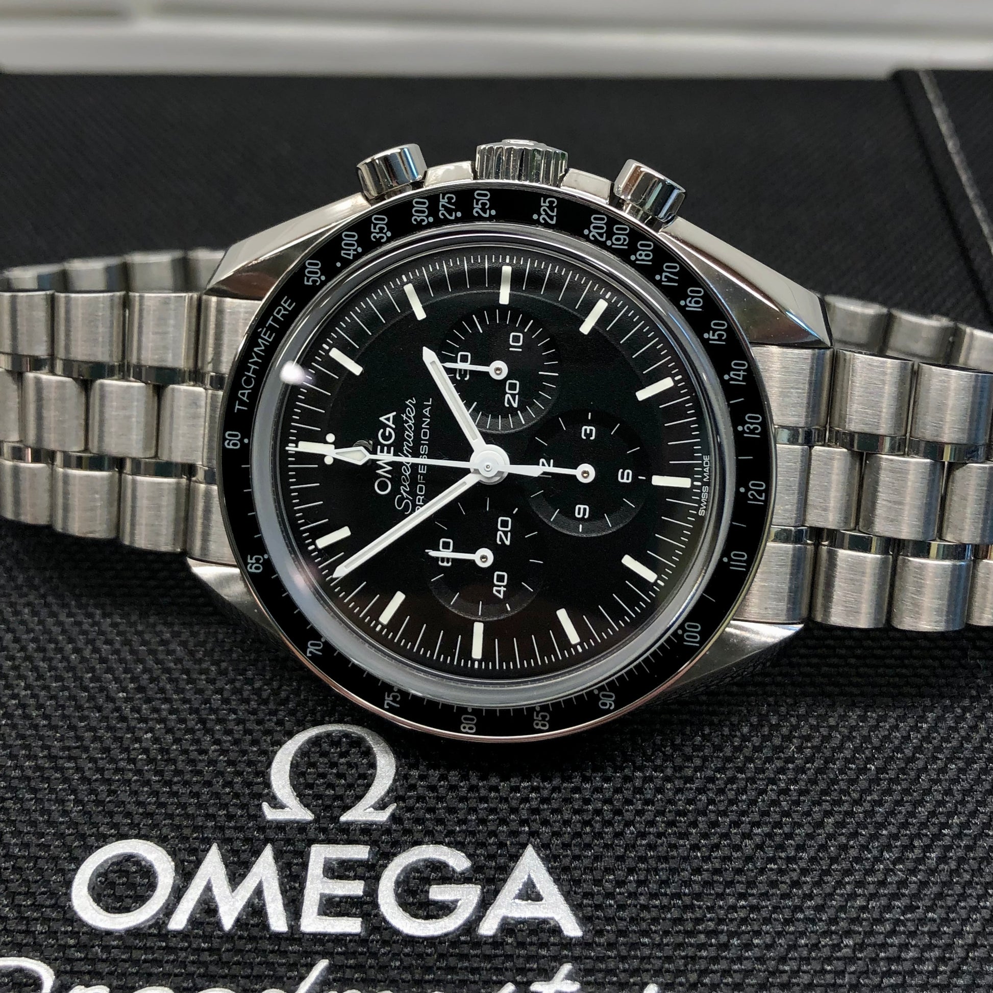 2021 Omega Speedmaster Moonwatch 310.30.42.50.01.002 Co-Axial Master 42mm Wristwatch with Box Papers - Hashtag Watch Company