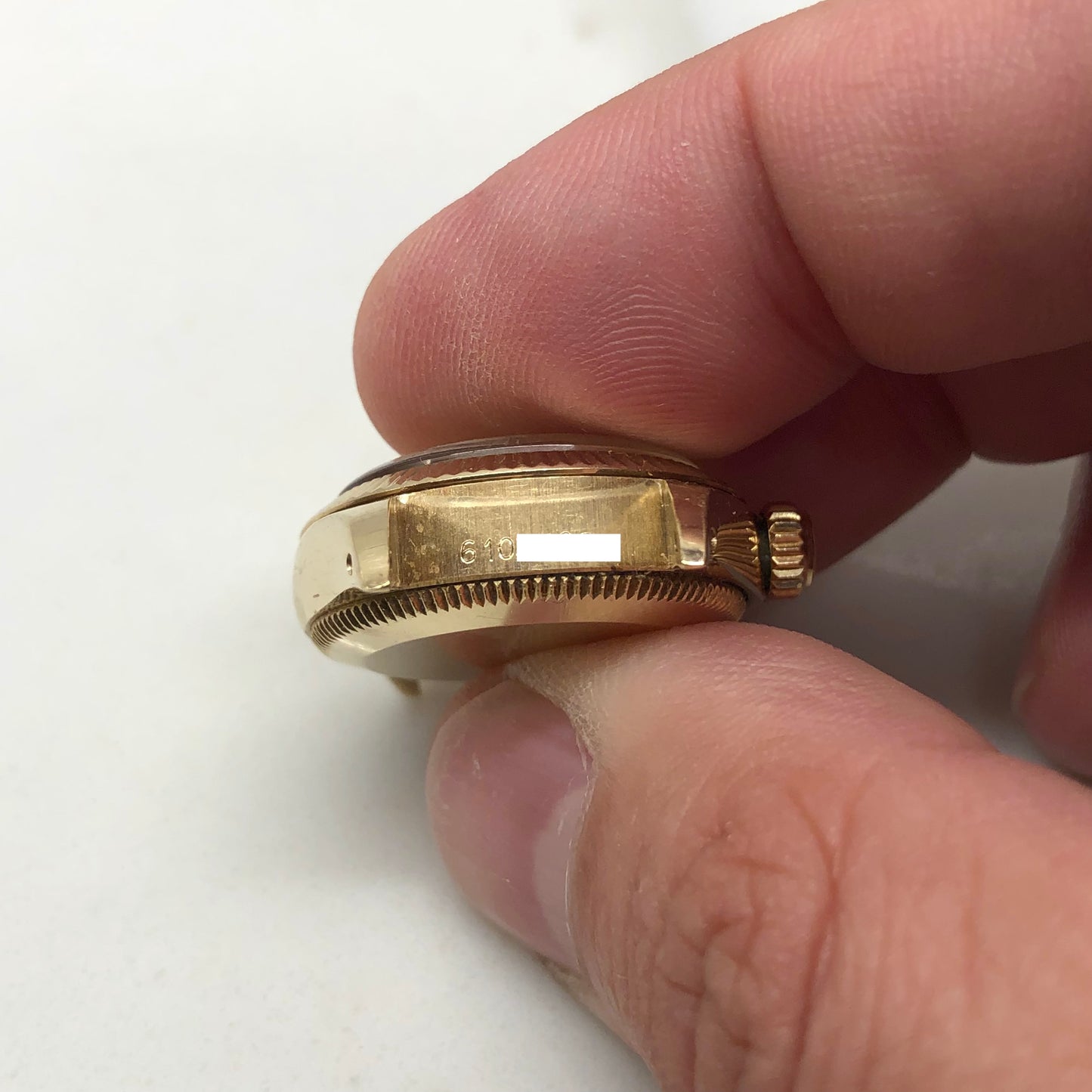 1979 Rolex Oyster Perpetual 6719 14K Yellow Gold Ladies Jubilee Bracelet Automatic Wristwatch