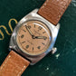 1944 Rolex Bubbleback 2940 Salmon Arabic Dial Steel Automatic Chronometer Wristwatch
