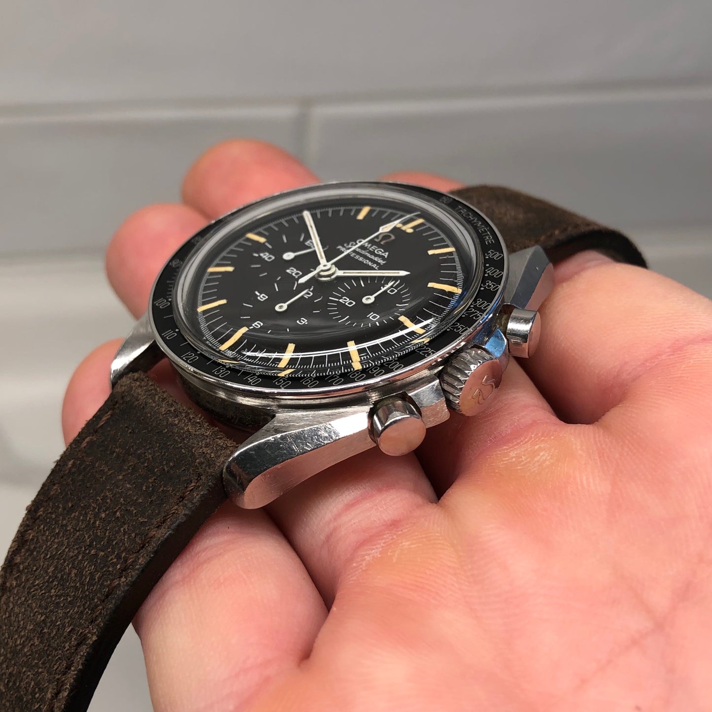 1966 Omega Speedmaster Professional 105.012-66 Chronograph 321 Manual Wristwatch