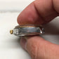 1957 Rolex Oyster Perpetual 6565 Two Tone Engine Turned Bezel Automatic Wristwatch