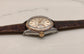 1974 Rolex Datejust 1601 Two Tone Rose Gold Steel Fluted Bezel Wristwatch