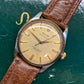 1957 Rolex Oyster Perpetual 6565 Two Tone Engine Turned Bezel Automatic Wristwatch