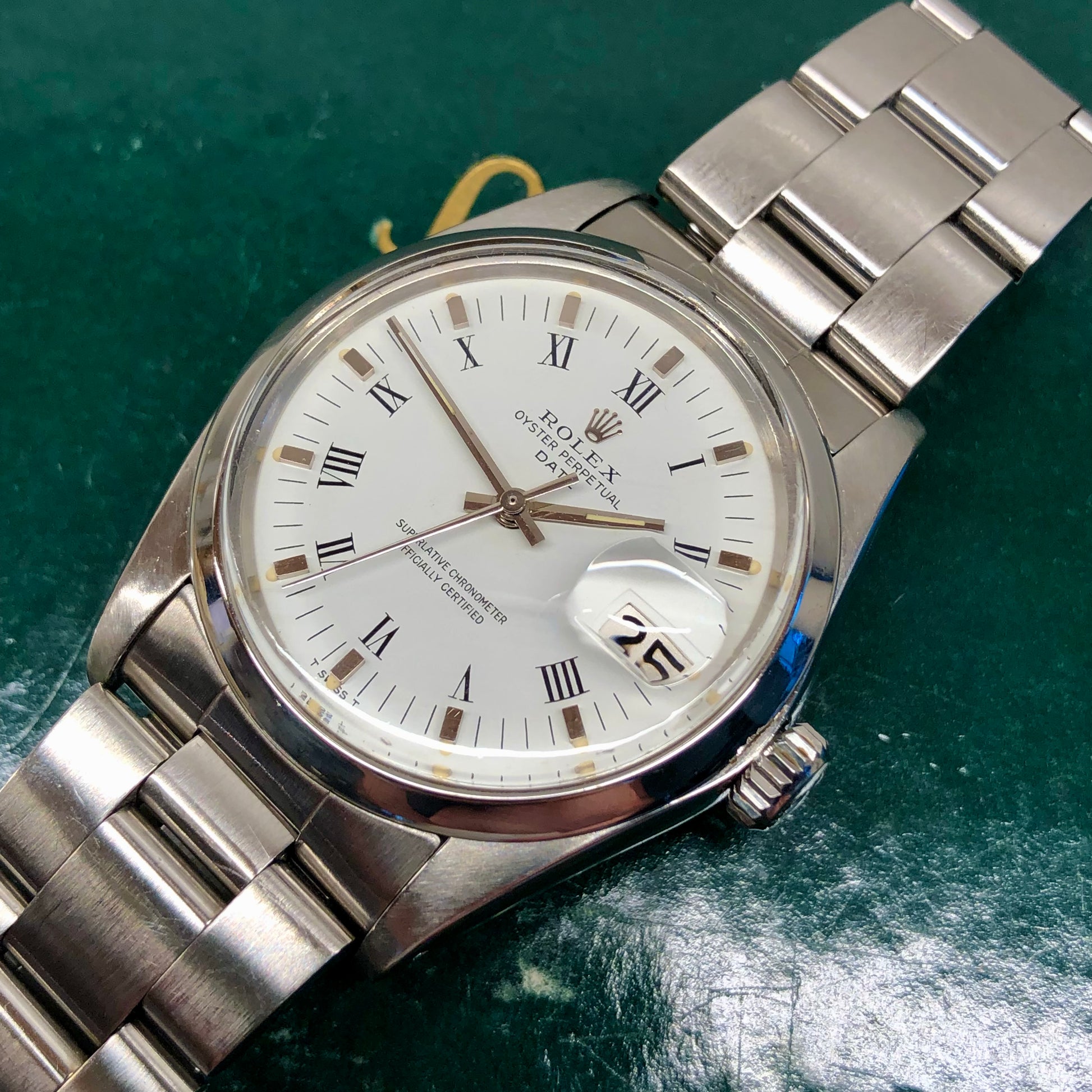 時計 ROLEX OYSTER PERPETUAL DATE Rolex Oyster Perpetual Date 1500 Mens Watch