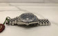1984 Rolex Datejust 16030 Steel Blue Engine Turned Automatic Wristwatch