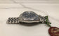 1984 Rolex Datejust 16030 Steel Blue Engine Turned Automatic Wristwatch