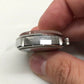 1967 Rolex Oyster Perpetual 1002 Silver Steel Automatic Wristwatch