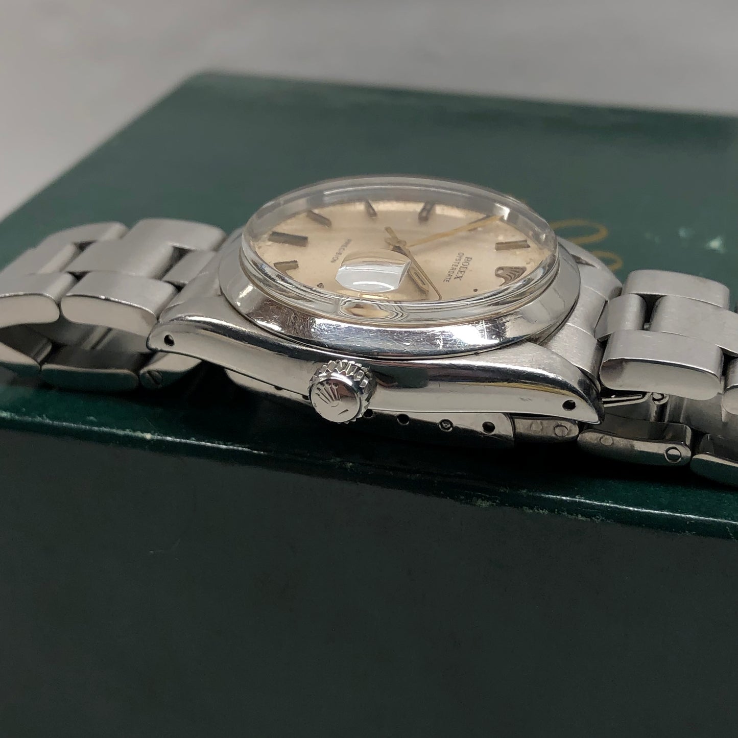 1961 Rolex OysterDate Precision 6694 Stainless Steel Manual Wristwatch - Hashtag Watch Company