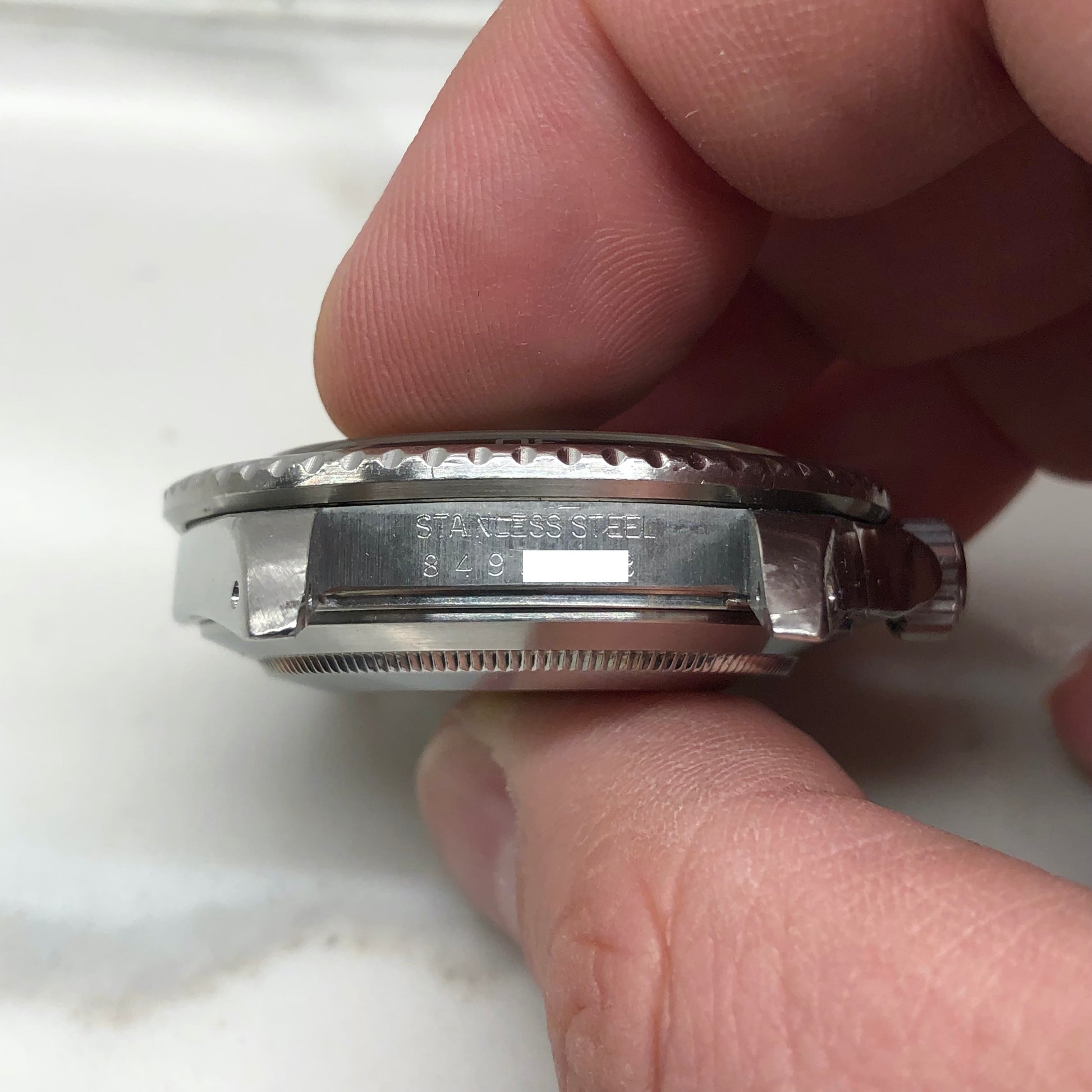 1984 Rolex Submariner Date 16800 Stainless Steel Wristwatch with Papers - HASHTAGWATCHCO