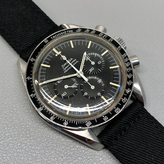 1968 Omega Speedmaster Professional 145.022-68 ST Transitional Chronograph 861 Manual Wristwatch - HASHTAGWATCHCO
