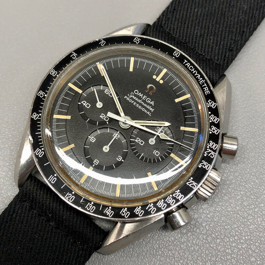 1968 Omega Speedmaster Professional 145.022-68 ST Transitional Chronograph 861 Manual Wristwatch - HASHTAGWATCHCO