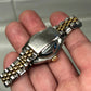 1987 Rolex Ladies Datejust 69163 Black Diamond Two Tone Jubilee Diamond Bezel Wristwatch - HASHTAGWATCHCO