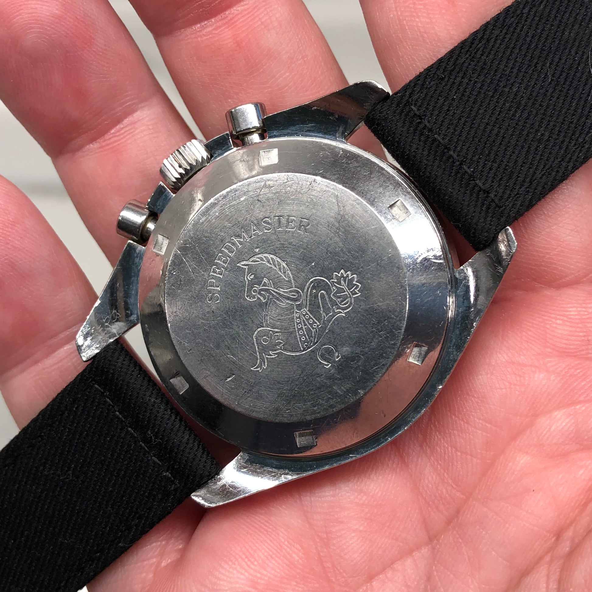 1968 Omega Speedmaster Professional 145.022-68 ST Transitional Chronograph 861 Manual Wristwatch - HASHTAGWATCHCO
