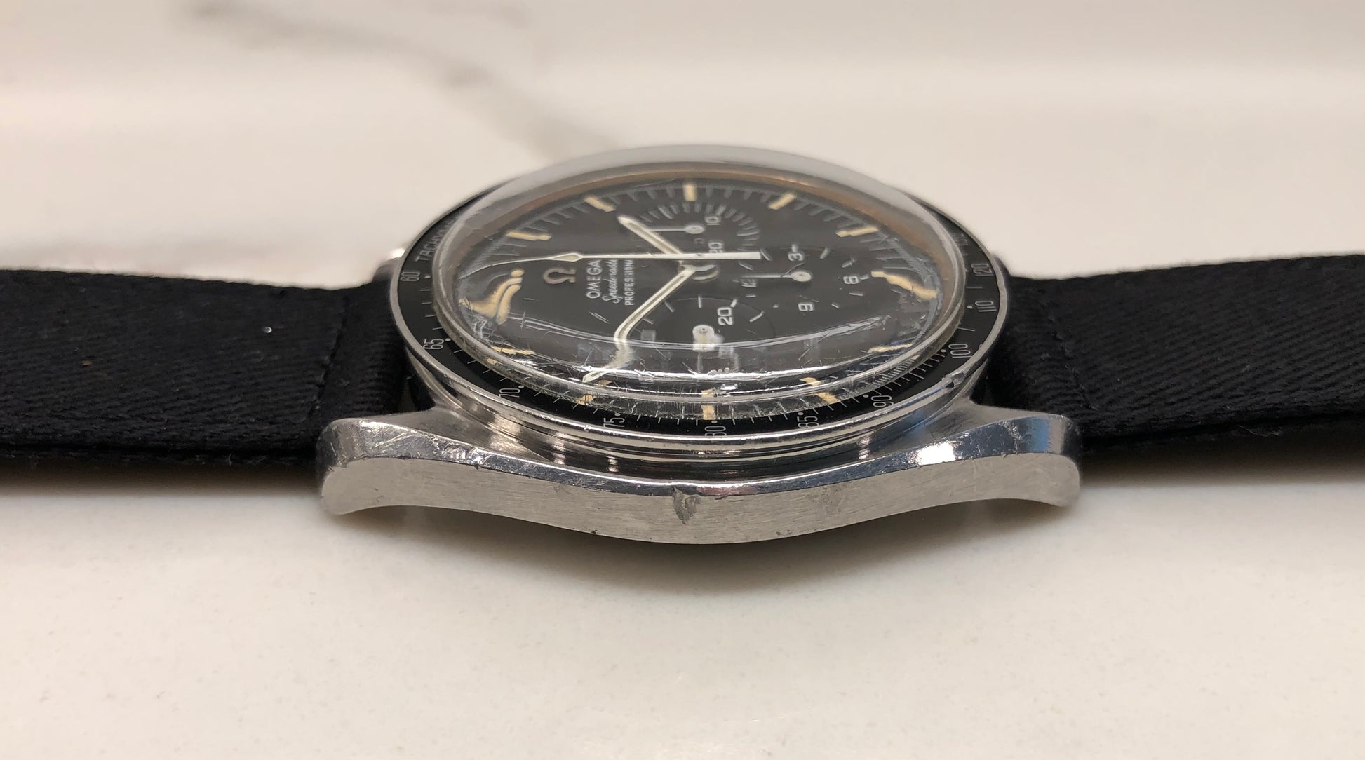 1968 Omega Speedmaster Professional 145.022-68 ST Transitional Chronograph 861 Manual Wristwatch - HASHTAGWATCHCO