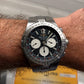 Breitling Hercules A39363 Chronograph Black Dial Automatic Wristwatch with Box and Papers