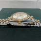 1987 Rolex Datejust 16013 Silver Stick Dial Two Tone Jubilee Automatic Wristwatch - Hashtag Watch Company