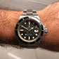 1970 Rolex Red Submariner 1680 Mk 4 Dial Steel Automatic Wristwatch