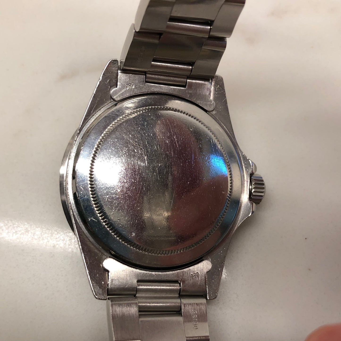 1970 Rolex Red Submariner 1680 Mk 4 Dial Steel Automatic Wristwatch