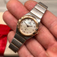 2020 Omega Constellation Manhattan 131.20.25.60.55.001 Quartz MOP Diamond Dial Two Tone 25mm Ladies Wristwatch