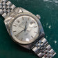 1972 Rolex Datejust 1601 Fluted Bezel Steel Silver Dial Jubilee Automatic Wristwatch