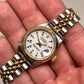 1987 Rolex Datejust 69173 White Roman Two Tone Jubilee Ladies Wristwatch
