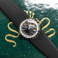 1965 Rolex Orchid Precision 2027 Black Dial 18K White Gold Cocktail Dress Wristwatch