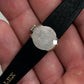1965 Rolex Orchid Precision 2027 Black Dial 18K White Gold Cocktail Dress Wristwatch